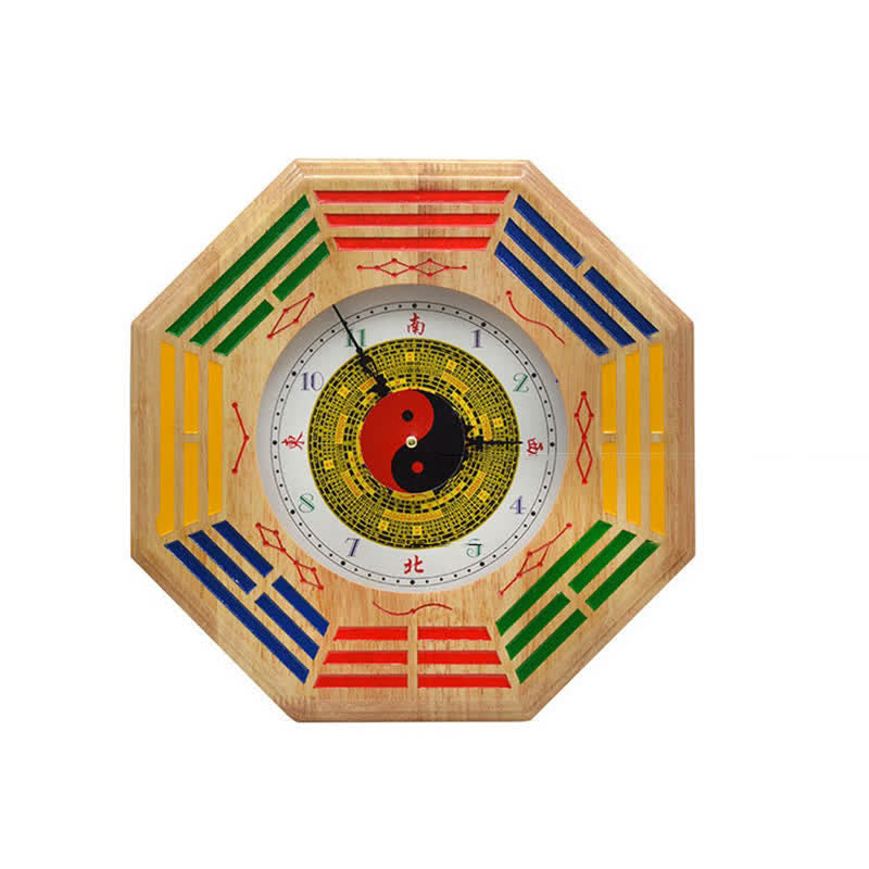 Mythstone Feng Shui Bagua Map Balance Energy Map Wall Clock