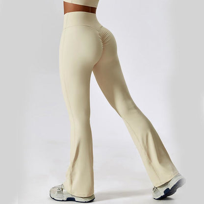 Pantalones acampanados de cintura alta Mythstone para deportes, fitness y yoga 