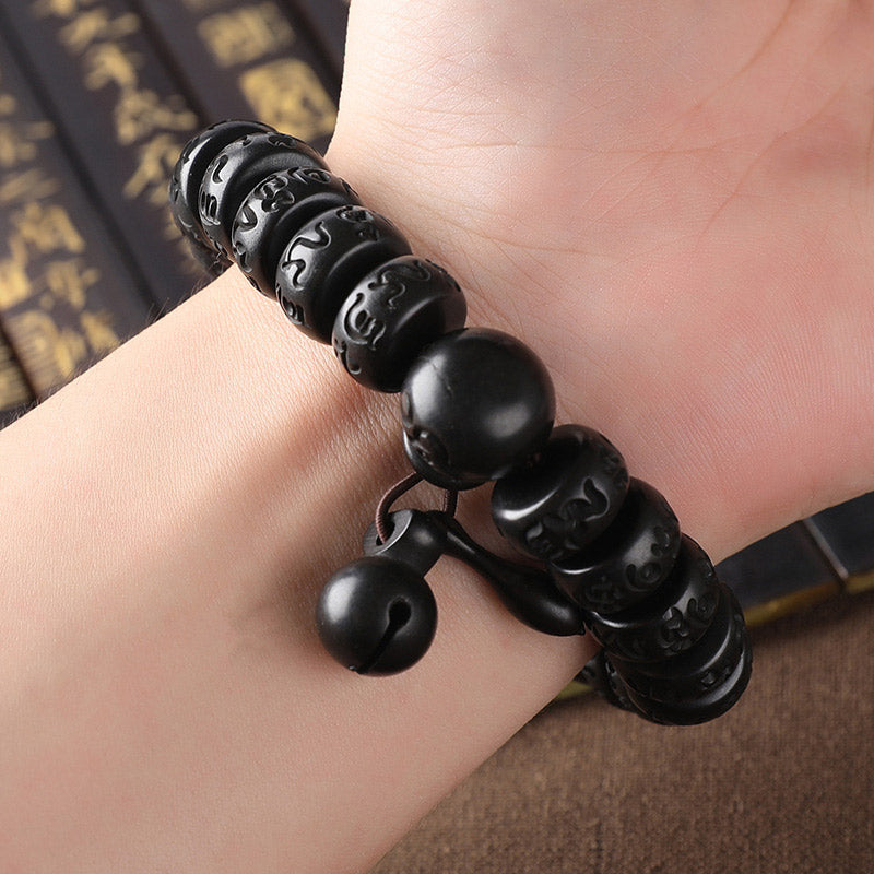 MythStone Tibetan Lightning Strike Wood Protection Bracelet