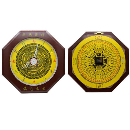 Mythstone Feng Shui Bagua Map Balance Energy Map Wall Clock