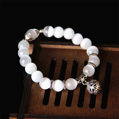 Mythstone Tibetan Cat Eye Lucky Bracelet