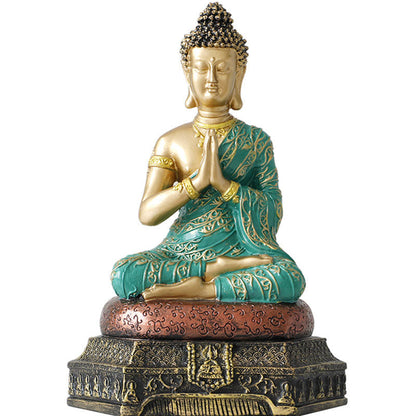 Mythstone Buddha Compassion Resin Statue Decoration