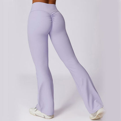 Pantalones acampanados de cintura alta Mythstone para deportes, fitness y yoga 