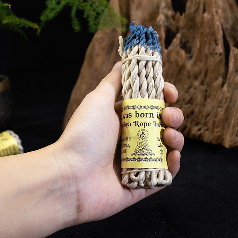 Mythstone Nepal Rope Incense Purify Healing Meditation Incense