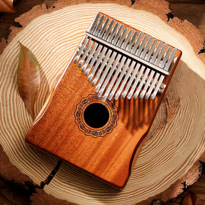 Mythstone Kalimba 17 Keys Thumb Piano Mahogany Wood Acacia Walnut Portable Finger Piano