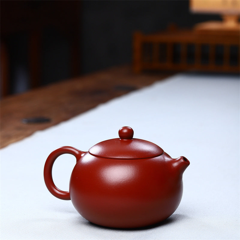 Mythstone Vintage Xishi Teapot Purple Clay Kung Fu Teapot 240ml