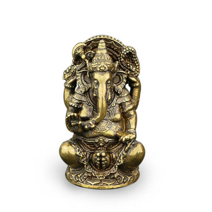 Mythstone Ganesh Ganpati Elephant Statue Wealth Home Decor