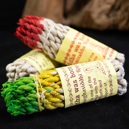 Mythstone Nepal Rope Incense Purify Healing Meditation Incense