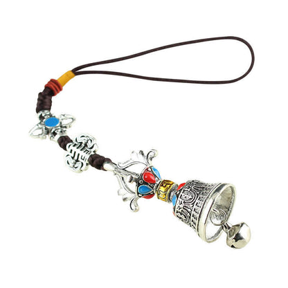 Mythstone Tibet Om Mani Padme Hum Vajra Dorje Spiritual Car Hanging Decoration