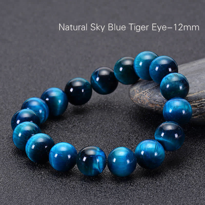 Mythstone Blue Tiger Eye Protection Bracelet