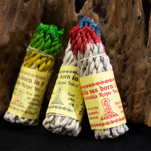 Mythstone Nepal Rope Incense Purify Healing Meditation Incense