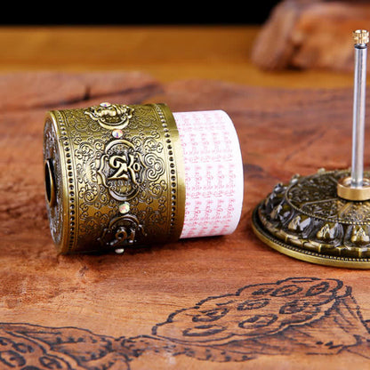 Mythstone Tibetan Blessing Prayer Wheel Car Decoration