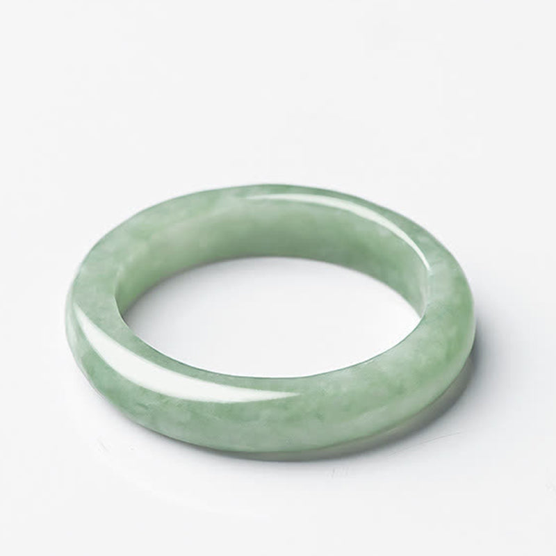 Anillo de prosperidad y abundancia de jade natural Mythstone 