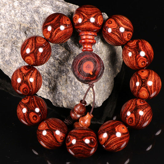 Mythstone Tibetan Rosewood Warmth Bracelet (Random Type)