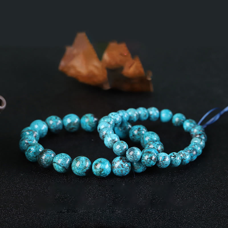 Pulsera de fuerza y ​​valor con piedra fénix natural Mythstone 