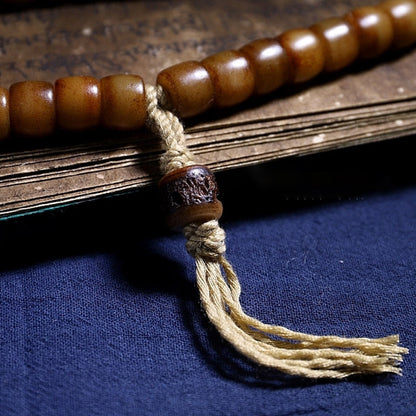 Mythstone Tibetan Yak Bone Balance Strength Wrist Mala