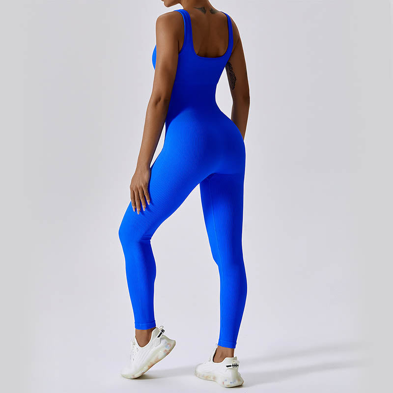 Mythstone Seamless High Stretch Jumpsuit Sports Fitness Yoga Women Bodysuit