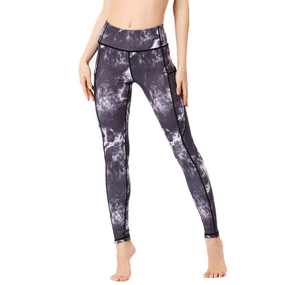 Mythstone Colorful Print Pants Sports Exercise Fitness Leggings Women's Yoga Pants