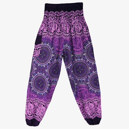 Mythstone Boho Loose Harem Trousers Women's Yoga Pants