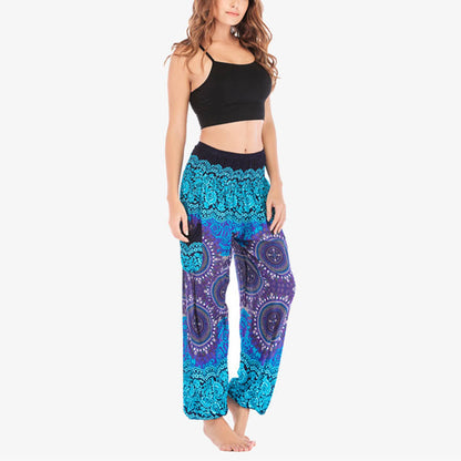 Mythstone Boho Loose Harem Trousers Women's Yoga Pants