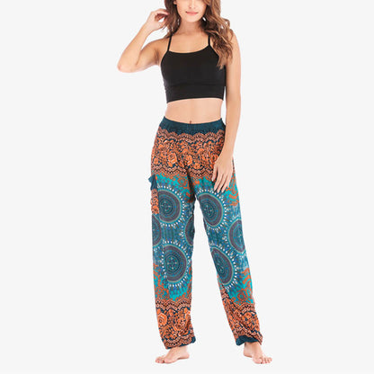 Mythstone Boho Loose Harem Trousers Women's Yoga Pants