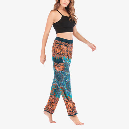 Mythstone Boho Loose Harem Trousers Women's Yoga Pants