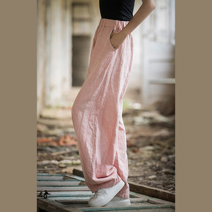 Pantalones harén con efecto tie-dye retro de Mythstone, pantalones de yoga casuales para mujer con bolsillos