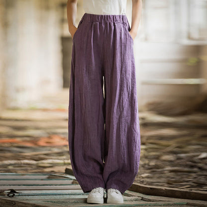 Pantalones harén con efecto tie-dye retro de Mythstone, pantalones de yoga casuales para mujer con bolsillos