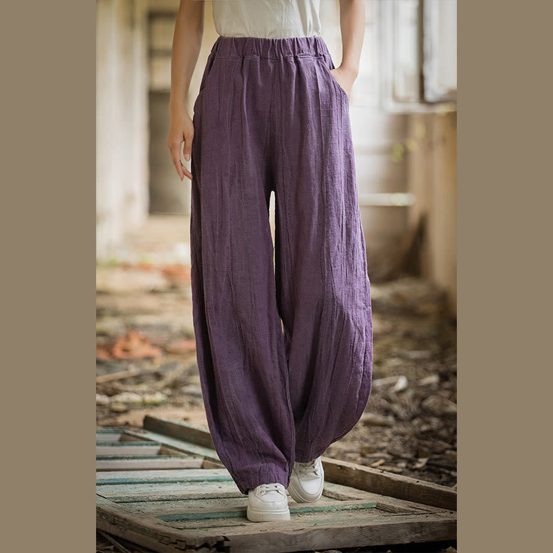 Pantalones harén con efecto tie-dye retro de Mythstone, pantalones de yoga casuales para mujer con bolsillos