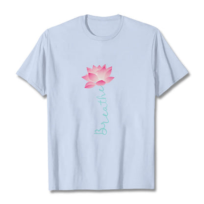 Mythstone BREATHE Lotus Tee T-shirt