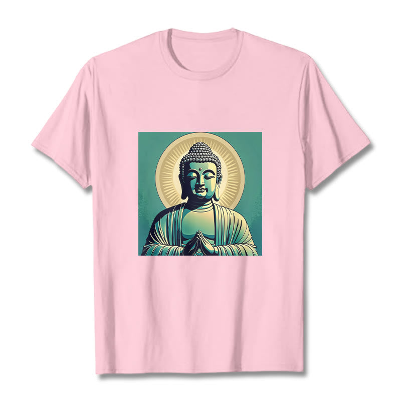 Mythstone Aura Green Buddha Tee T-shirt