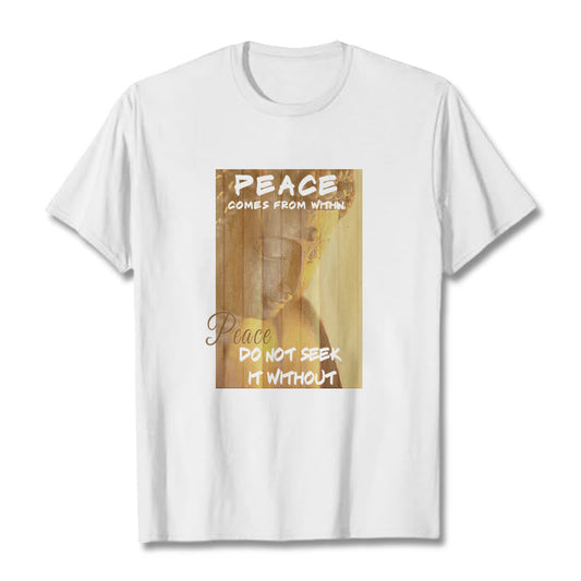 Mythstone Peace Comes From Within Tee T-shirt