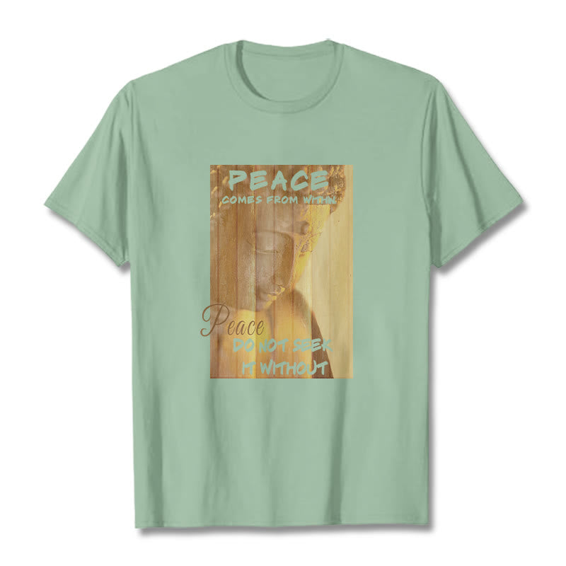 Mythstone Peace Comes From Within Tee T-shirt