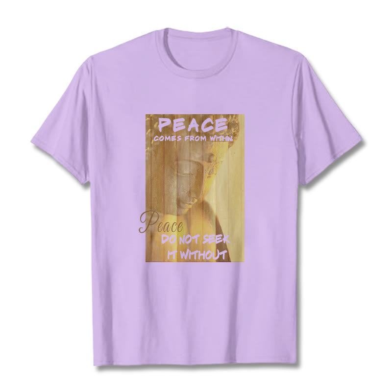 Mythstone Peace Comes From Within Tee T-shirt