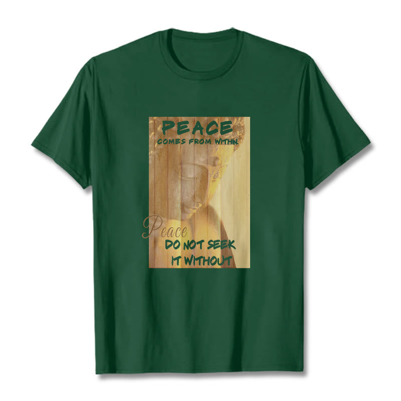 Mythstone Peace Comes From Within Tee T-shirt