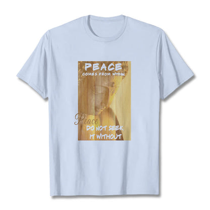 Mythstone Peace Comes From Within Tee T-shirt