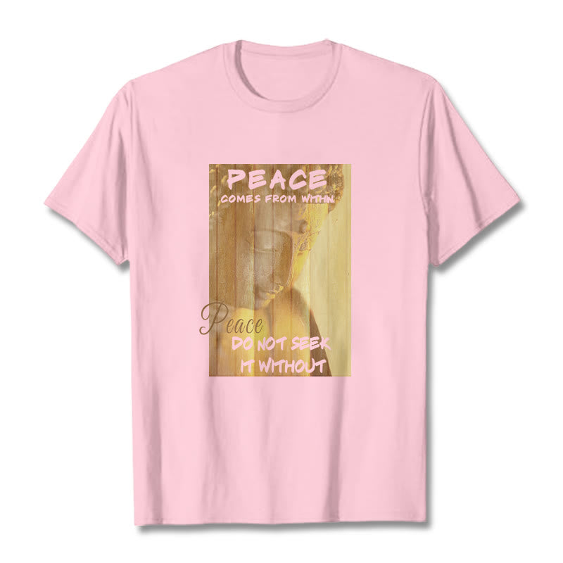 Mythstone Peace Comes From Within Tee T-shirt