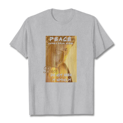 Mythstone Peace Comes From Within Tee T-shirt