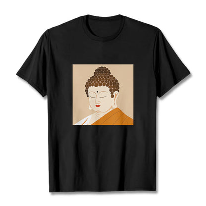 Mythstone Close Eyes And Relax Buddha Tee T-shirt