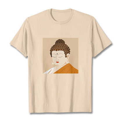 Mythstone Close Eyes And Relax Buddha Tee T-shirt