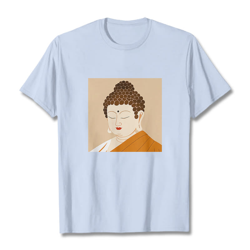 Mythstone Close Eyes And Relax Buddha Tee T-shirt