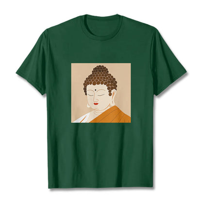 Mythstone Close Eyes And Relax Buddha Tee T-shirt