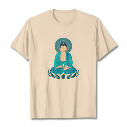 Mythstone Lotus Meditation Buddha Tee T-shirt