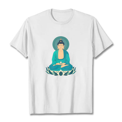 Mythstone Lotus Meditation Buddha Tee T-shirt