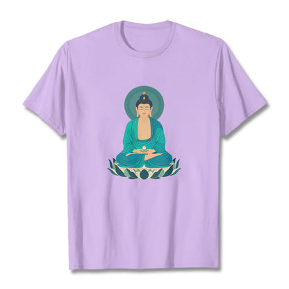 Mythstone Lotus Meditation Buddha Tee T-shirt