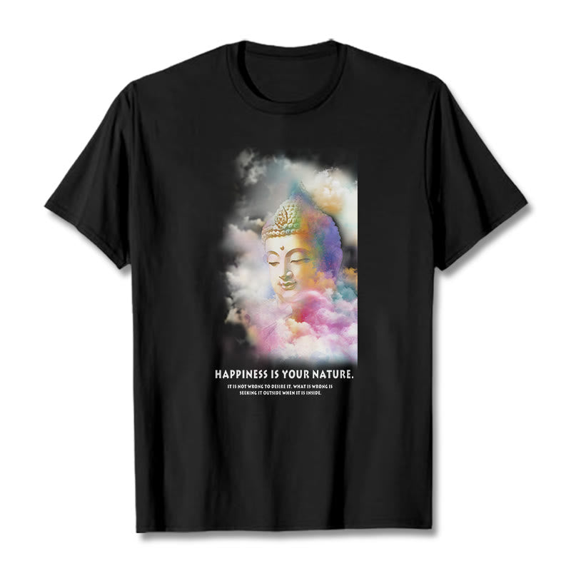 Mythstone Happiness Is Your Nature Tee T-shirt