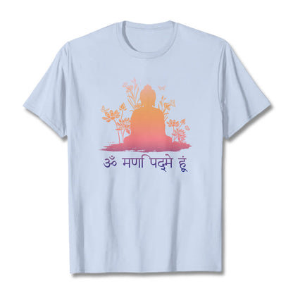 Camiseta Mythstone sánscrito OM NAMAH SHIVAYA