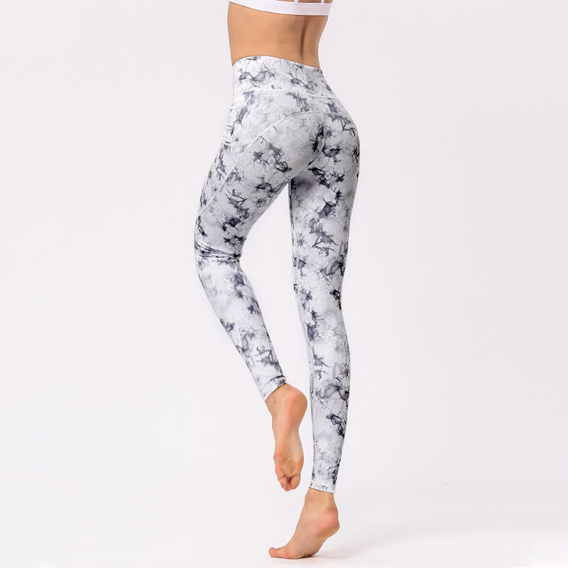 Mythstone Colorful Print Pants Sports Exercise Fitness Leggings Women's Yoga Pants