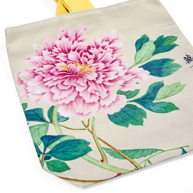 Mythstone Peony Canvas Handbag