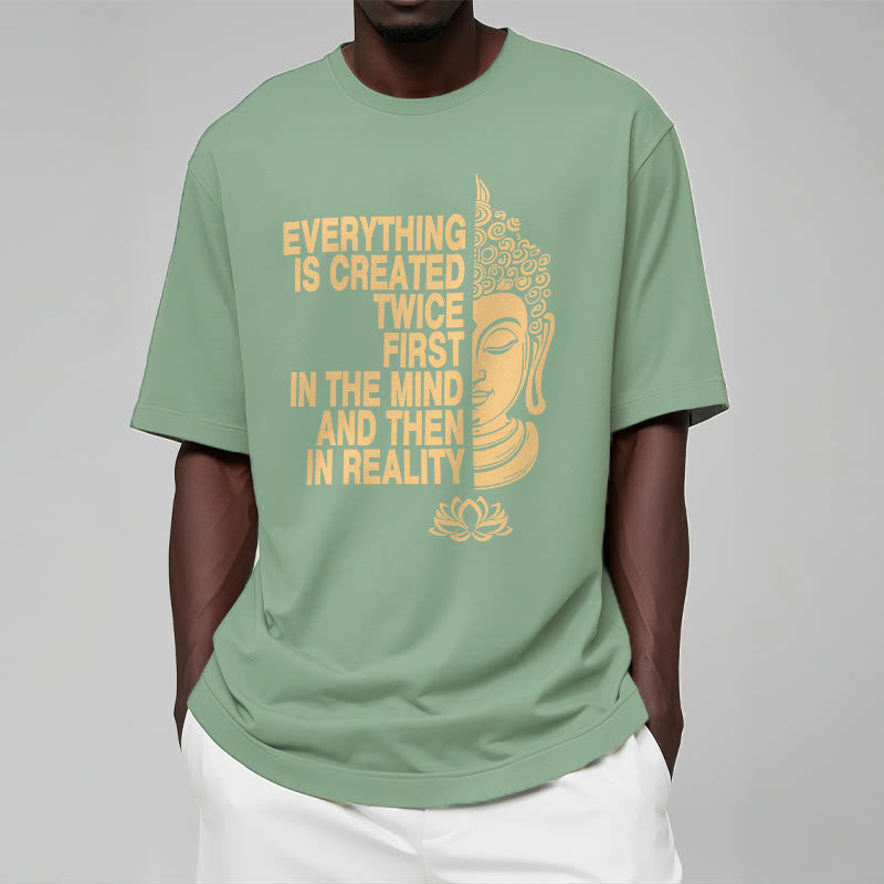 Mythstone Everything Is Created Twice Tee T-shirt